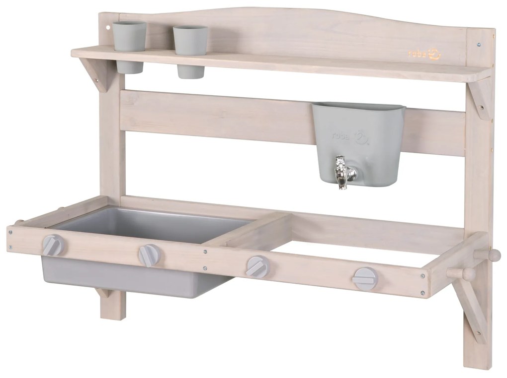 roba Kuchynka na zavesenie (85 x 35 x 65 cm, sivá) (100393152)