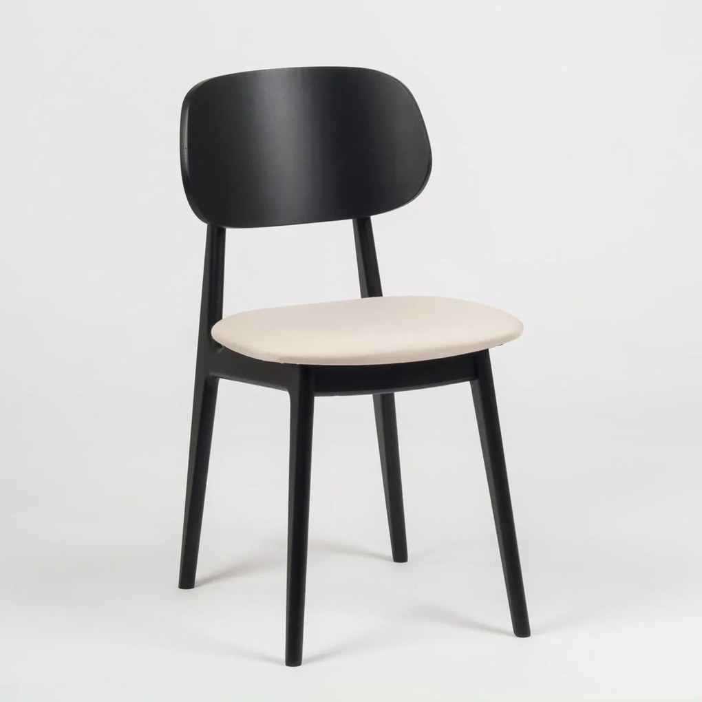 Stima Stolička BUNNY/LÁTKA Vyberte odtieň ->: Čierna, Vyberte látku ->: LUX Jeans 33