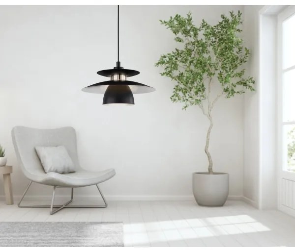 Eglo 98735 - Luster na lanku BRENDA 1xE27/40W/230V