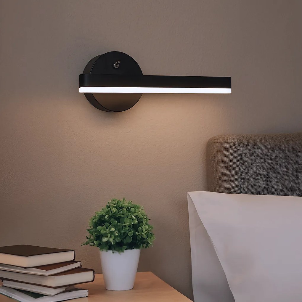 Nástenné LED svietidlo Sydney R, 1x LED 6w, 4000k, b
