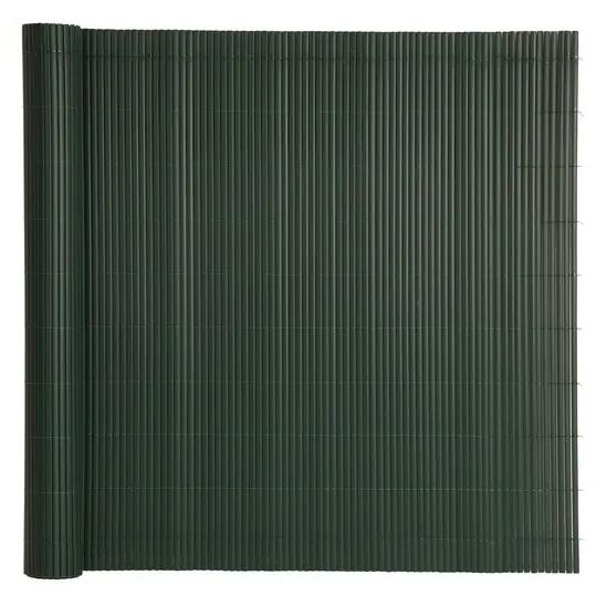 SUPPLIES PVC 1x3m Tieniaca textília z umelého bambusu v rolke - zelená farba