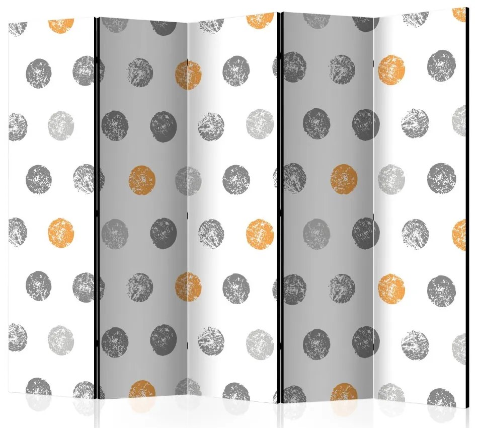 Artgeist Paraván - Round Stamps [Room Dividers]
