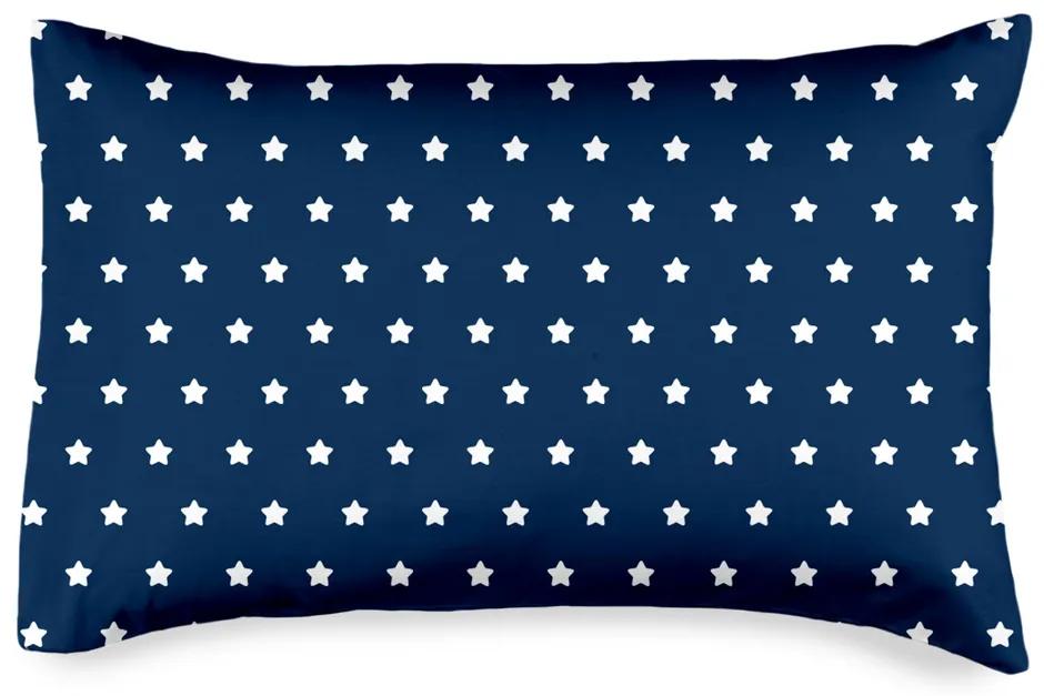 4Home Obliečka na vankúšik Stars navy blue, 50 x 70 cm