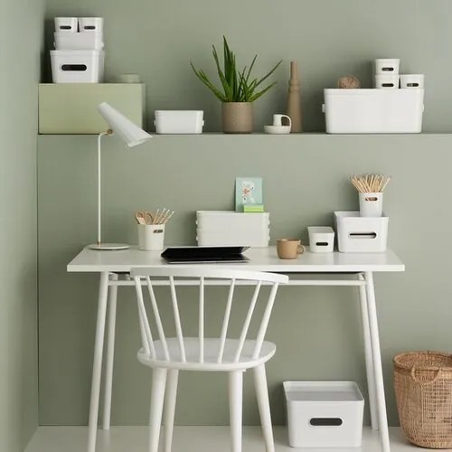 SmartStore Úložný box Compact XS, 0,6 l, biela, XS