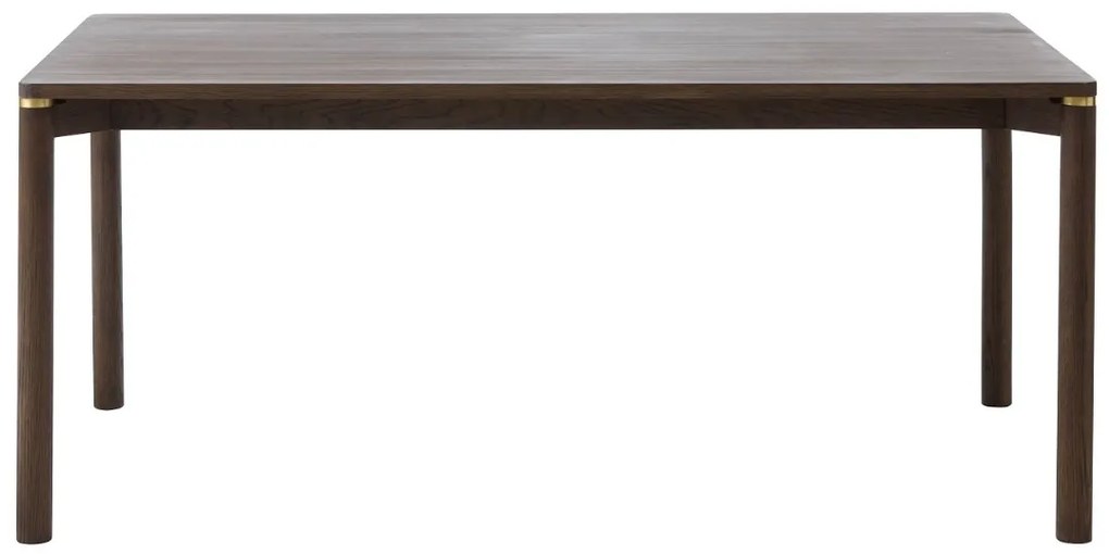 Dizajnový jedálenský stôl Takayoshi 180 cm tmavohnedý