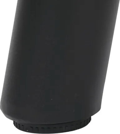 Jedálenský stôl 220x90 cm HT-T1822 WAL orech / čierne nohy