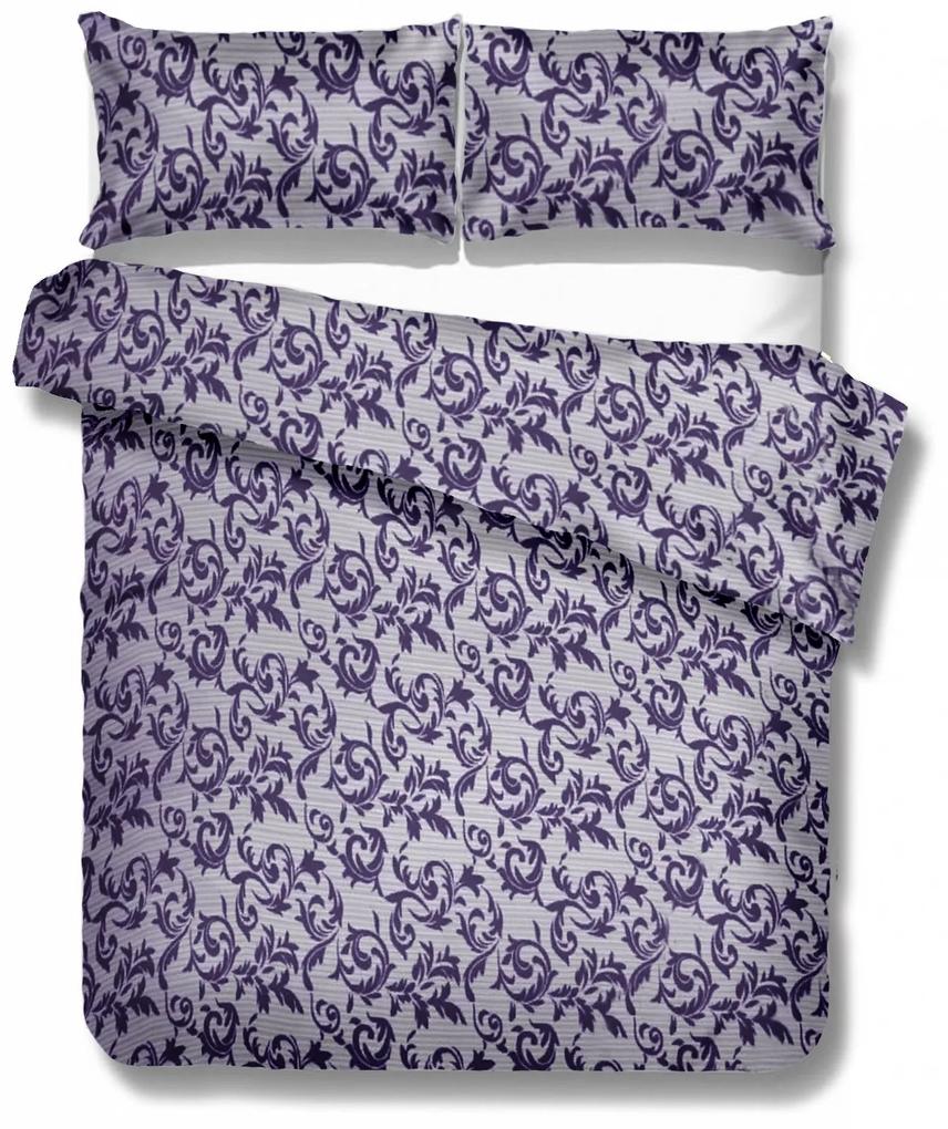 Áčko a.s. Ružomberok Predĺžené saténové obliečky ELEGANTE Purple