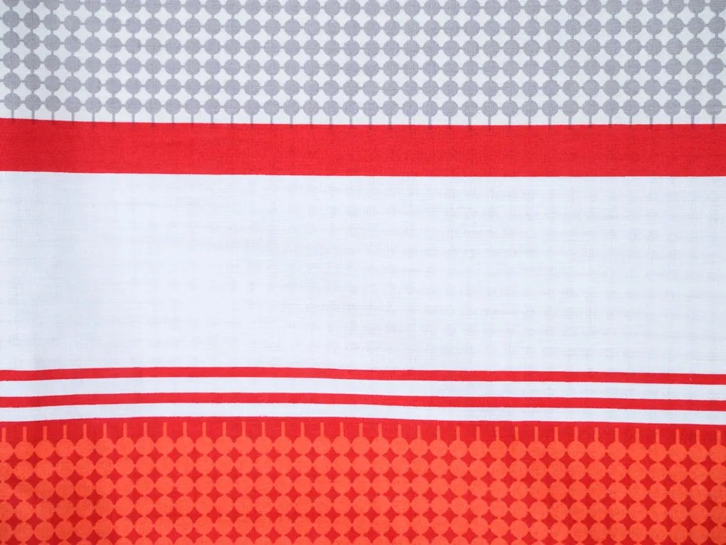 Obliečky z Renforcé bavlny TABITA červené Rozmer obliečky: 2 ks 80 x 80 cm | 200 x 200 cm