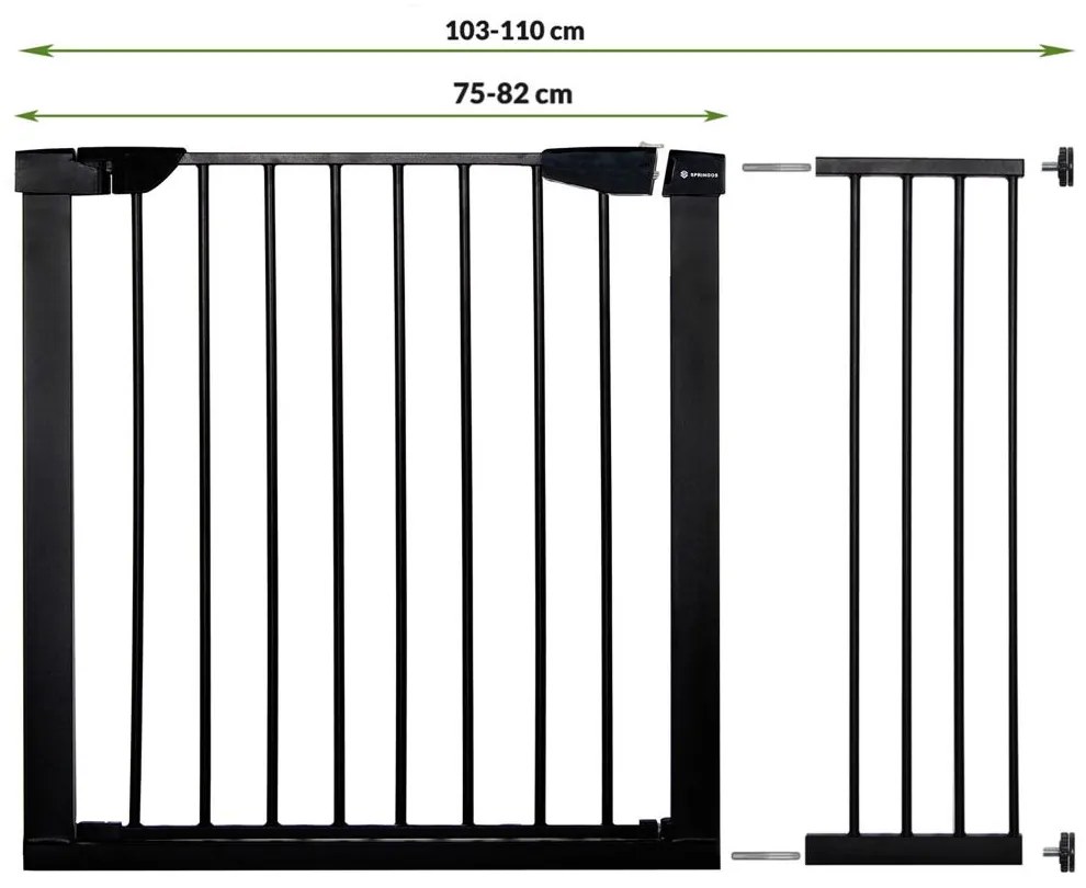 Ochranná bariéra pre deti 104-110 cm SPRINGOS SG0002C