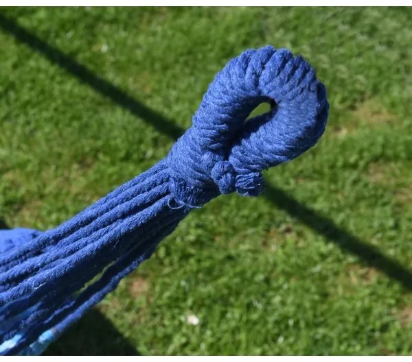 Hojdacia sieť 200x100 cm modrá