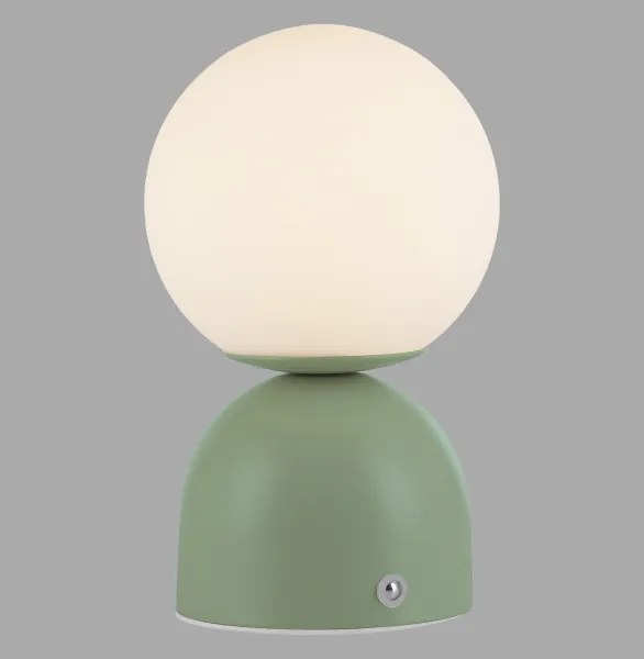 Schöner Wohnen 19218-43 - LED stmievateľná stolná lampa RUDI LED/1,2W/5V zelená