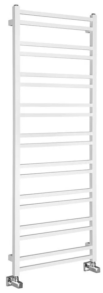 Sapho - Kúpeľňový radiátor METRO DOS 476W/230V 55x143 cm matná biela