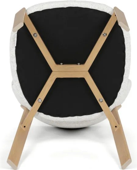 Jedálenská stolička hnedá HC-L3125 OAK