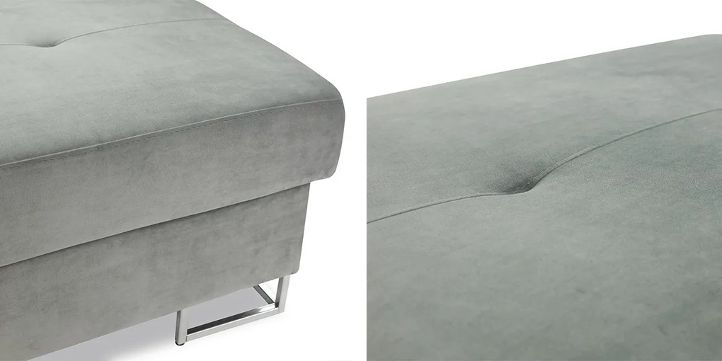 Taburetka Alvin, Dostupné poťahy: ekokoža Soft 017 (biela) + Lux 06
