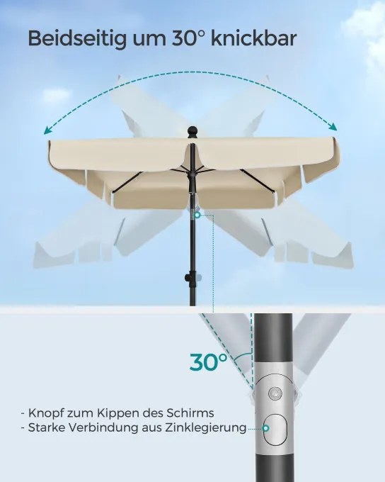 Záhradný slnečník GPU044M01