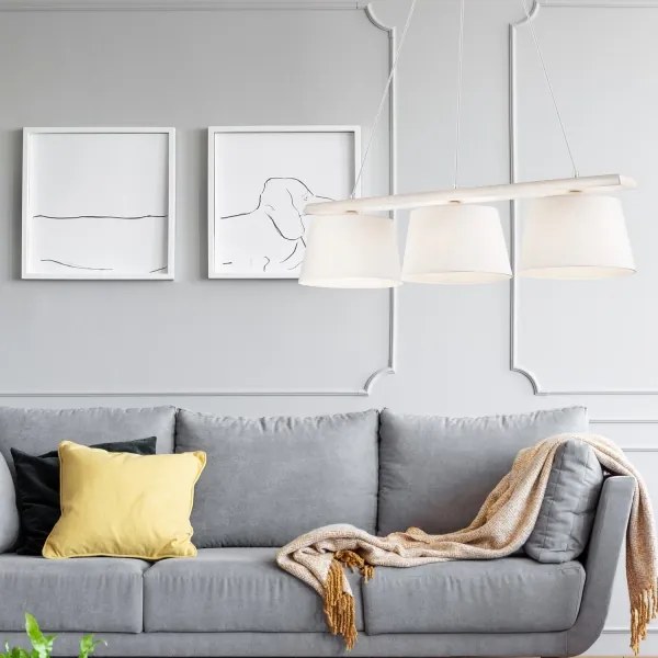 Luster na lane AIDA 3xE27/60W/230V