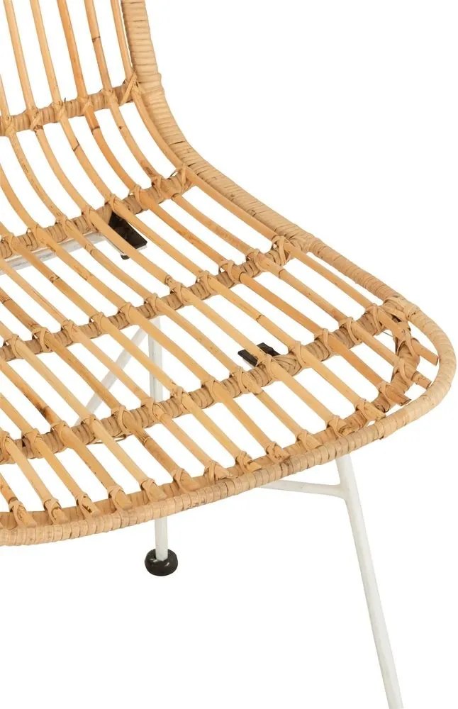 Prírodná ratanová jedálenská stolička Keni Rattan Natural - 58*44*88cm