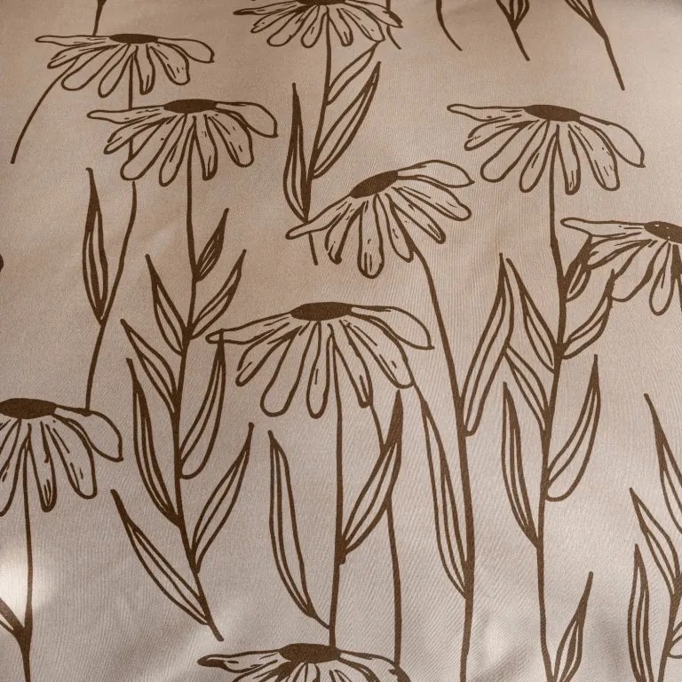 Flanelové obliečky z mikrovlákna MINARO béžové Rozmer obliečky: 70 x 90 cm | 140 x 200 cm