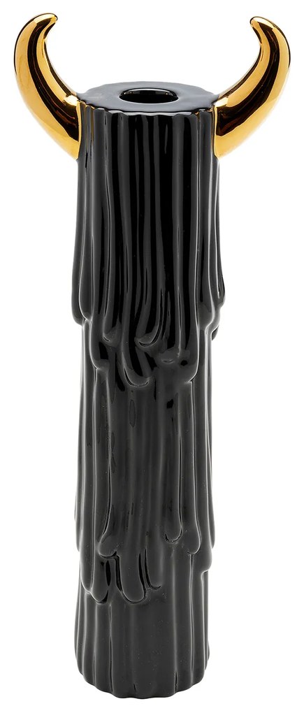 Yeti svietnik čierny 30 cm