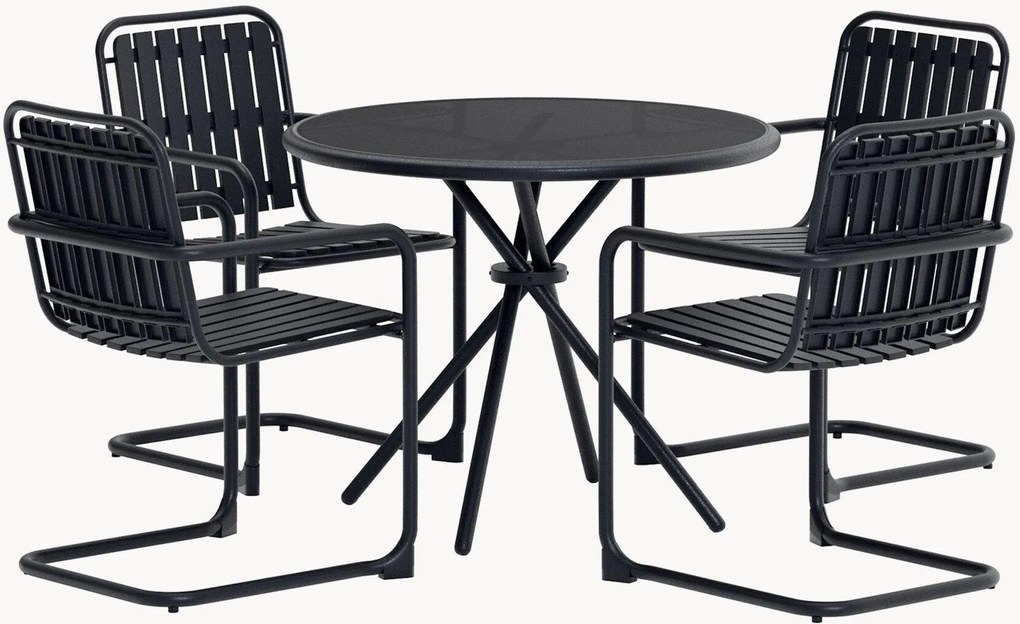 Záhradná jedálenská súprava Chios, 5 ks