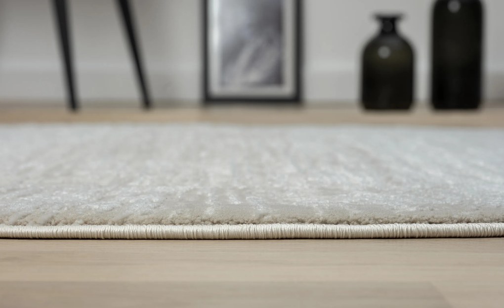 Kusový koberec My Heaven CA60002 creme kruh, 120x120 (priemer) kruh, šedá, chodba / predsieň, My Flair