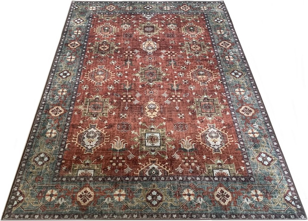 TA Koberec Y-186 FLANNEL PRINTED Sivý (flanelový) Obdĺžnikový Rozmer: 200x300 cm