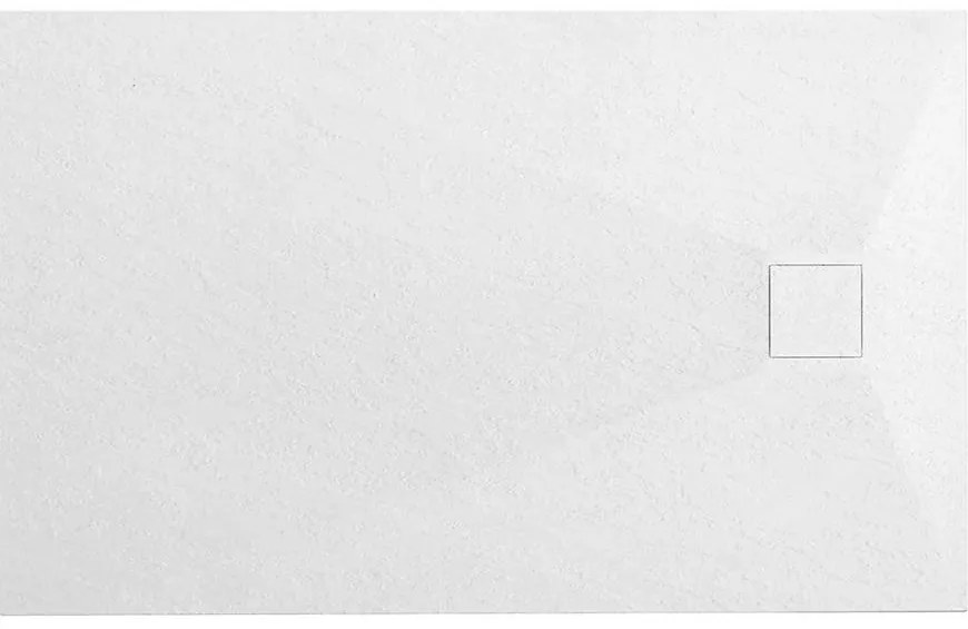 Vanička obdĺžniková Magnum white 80x120