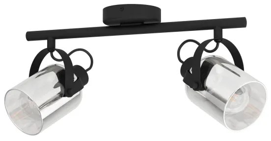 Eglo 99053 - Bodové svietidlo BERREGAS 2xE27/40W/230V