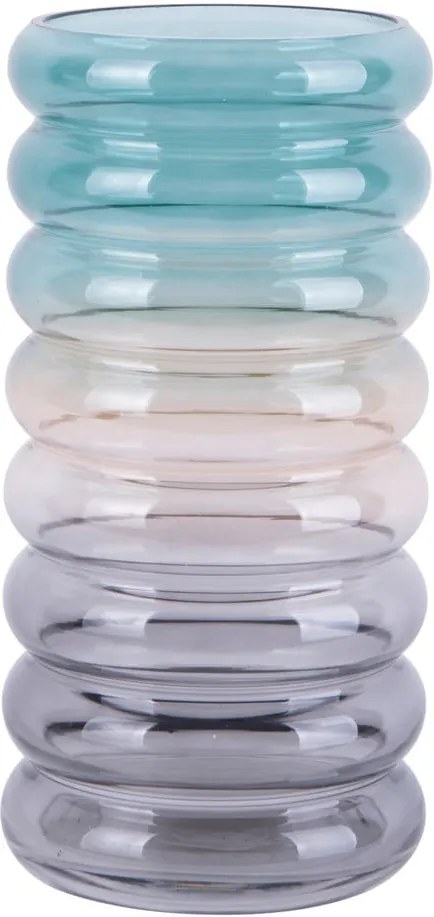 Sklenená malá váza PT Living Rings, výška 25 cm