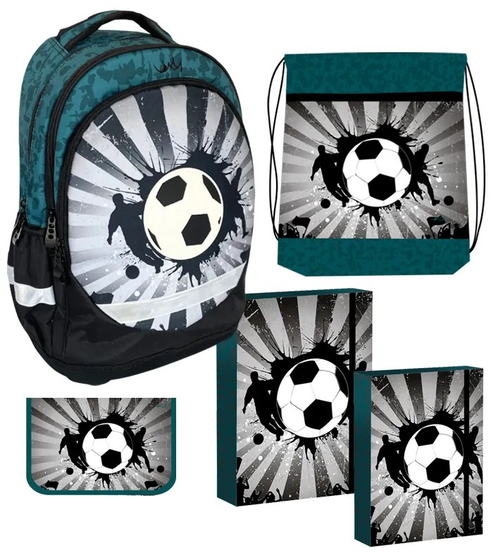Školský set 5dielny REYBAG Green Football