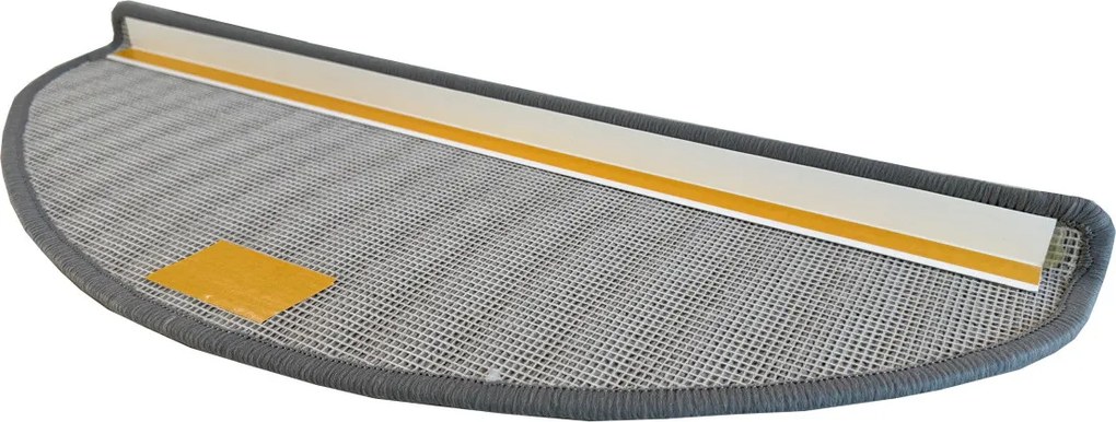Vopi Nášľapy na schody Laguna šedá polkruh, samolepiaca - 24x65 polkruh (rozmer vrátane ohybu)