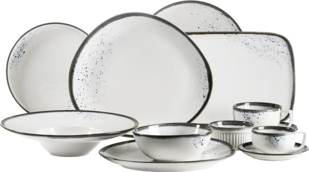 Mäser Zapekacia miska Pintar White modré bodky 9 cm