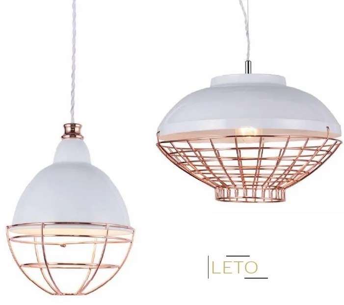 ACA DECOR Závesné svietidlo LETO max. 60W/E27/230V/IP20