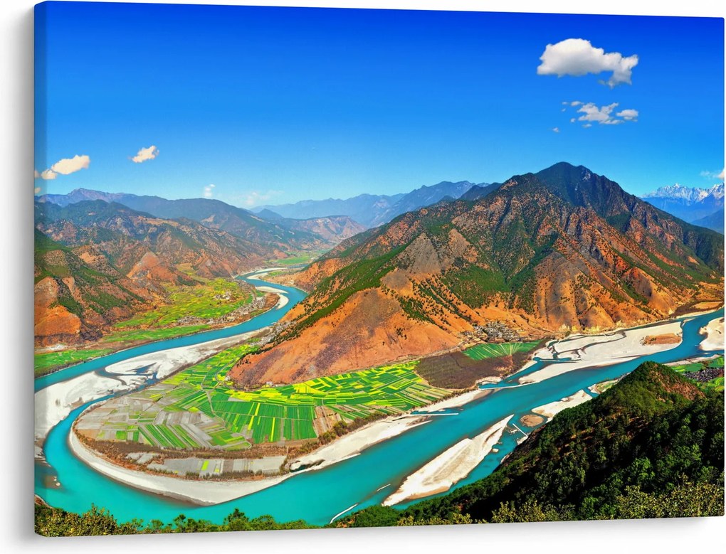 Obraz - River Yangtze (70x50 cm)