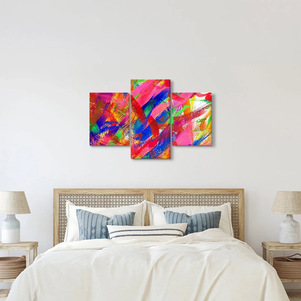 Obraz - Farebná abstrakcia (90x60 cm)