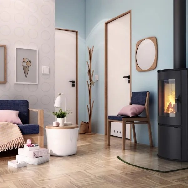 Kratki KOZA/AB/S/DR - Krbové oceľové kachle 8kW 150mm