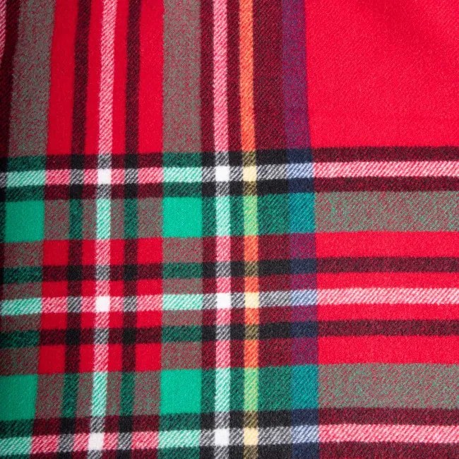 Deka WINTERY so strapcami, kockovaná 709050