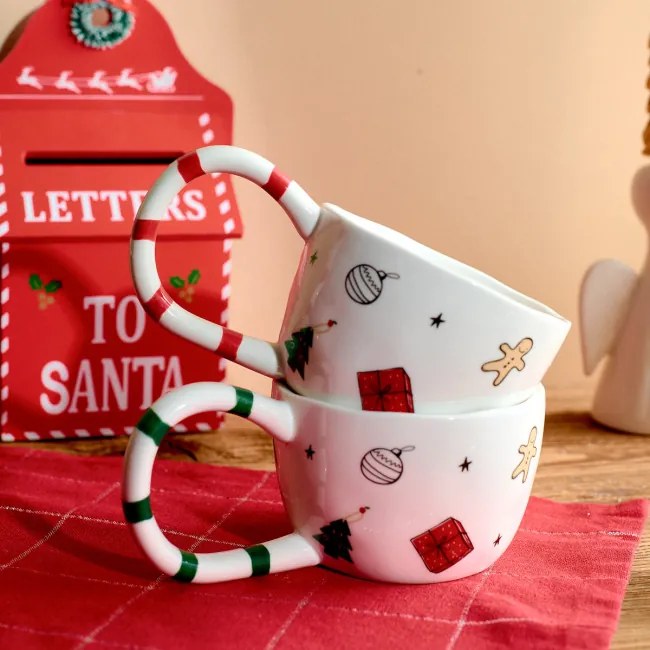 Hrnček LOLLA s veľkým zeleným uchom 717086 300 ml