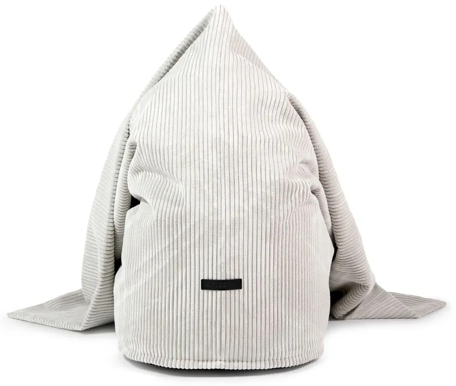 Fialový menčestrový detský sedací vak Cocoon 120 – SLOWDOWN