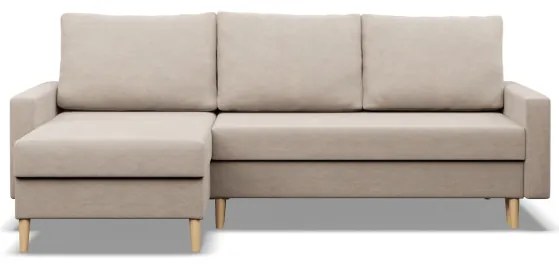 Rohová rozkladacia sedačka BLANK Elegant béžová