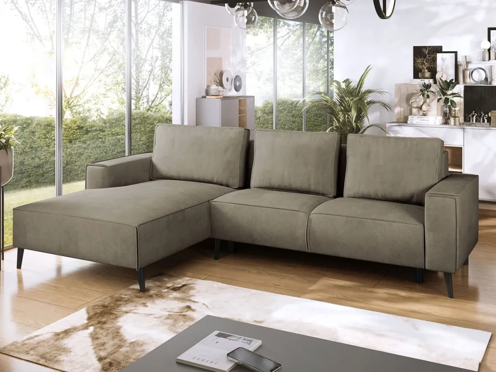 Rohova sedacia súprava Motelosa, Dostupné poťahy: Zetta 295, Strana:: Prava 2R-LC