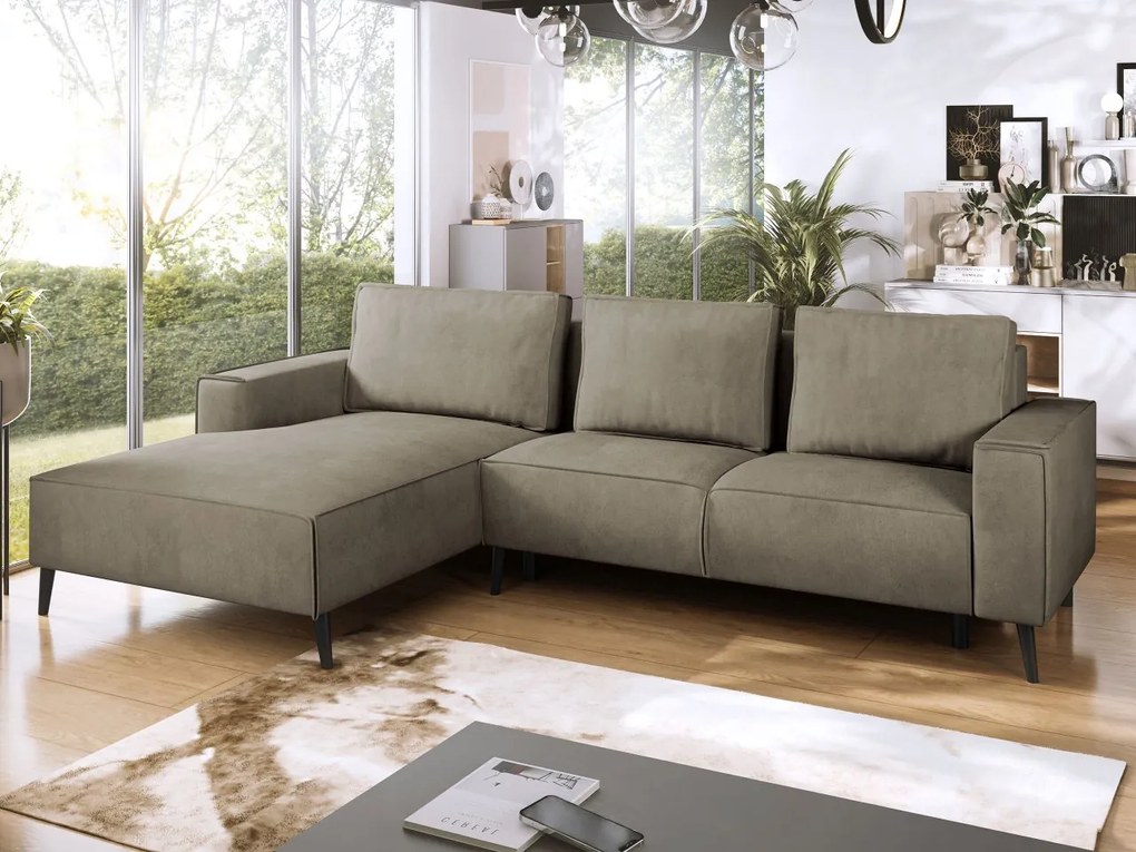 Rohova sedacia súprava Motelosa, Dostupné poťahy: Zetta 302, Strana:: Prava 2R-LC