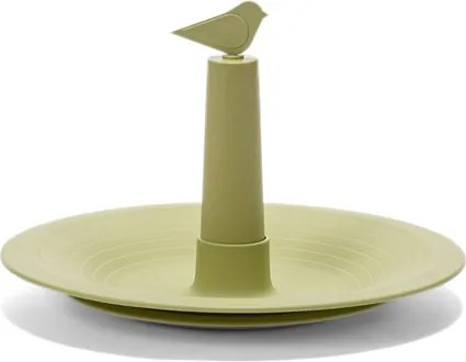 Plastia Napájadlo pre vtáky Finch, olivová