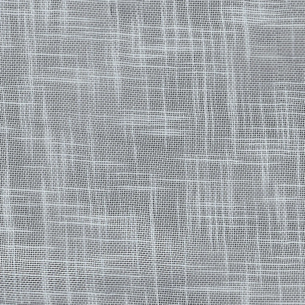 Voál krémovo biely žíhaný s olovkom ZAC-002 výška 275 cm Šitie na mieru