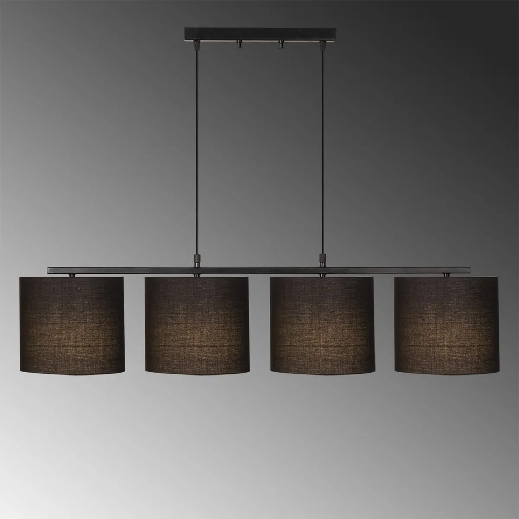 Stropné svietidlo VALIZ čierne