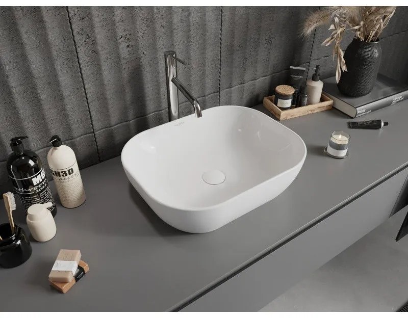 Mexen ROSA umývadlo, 50x40 cm, biela, 21095000