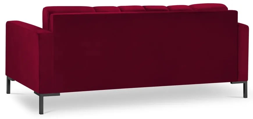 Červená zamatová pohovka Cosmopolitan Design Bali