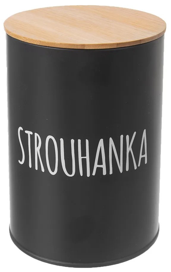 Orion Plechová dóza na strúhanku BLACK