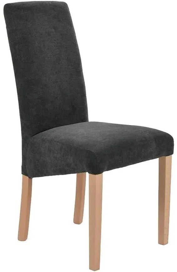 Stolička Tobago 2 antracit/ Nohy prírodné