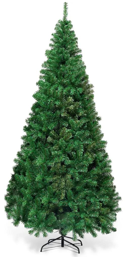 Umelý vianočný stromček s masívnym stojanom | 150 cm